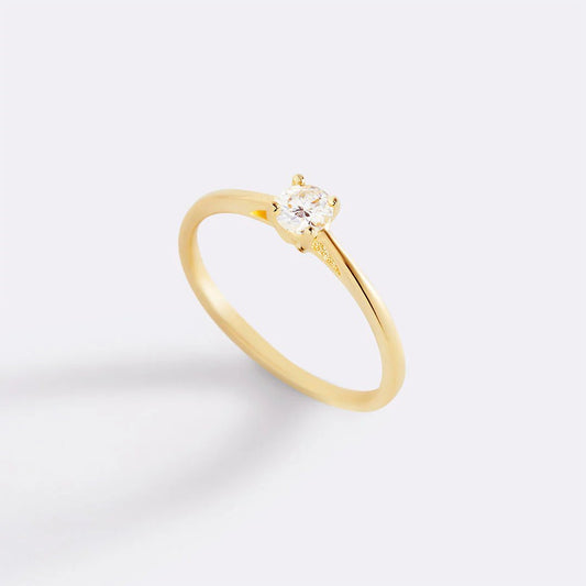 Bague diamant solitaire - #shop_name - 