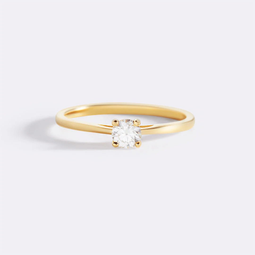 Bague diamant solitaire - #shop_name - 